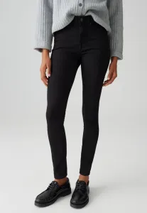 Джинсы средней посадки до щиколотки, зауженный крой Opus, Black