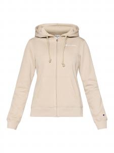 Champion Authentic Athletic Apparel Худи на молнии в бежевом цвете