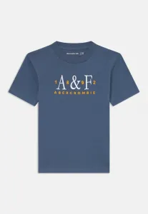 Футболка с фирменным принтом Abercrombie & Fitch, Vintage Indigo