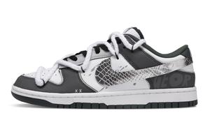 Кроссовки для скейтбординга Dunk Serpent Dance Shining Night с нескользящей подошвой, легкие и дышащие, унисекс, черные Nike, Black