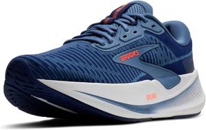 Мужские кроссовки Brooks Revel Max нейтральные для бега и ходьбы, синий/оранжевый