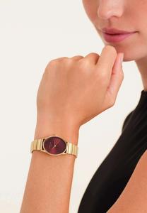 Часы THE OVAL MOP Rosefield, темно-красный