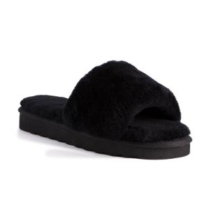 Тапочки Aus Wooli Slipper Rosebay, черный