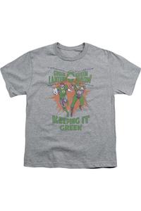 Футболка Green Lantern "Береги природу" с коротким рукавом для детей Gildan