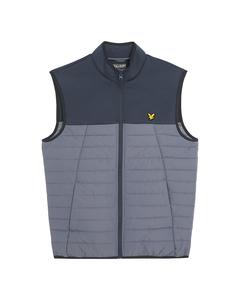 Жилет Lyle & Scott, индиго/светло-голубой