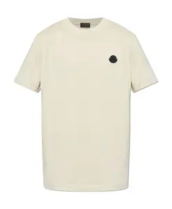 Футболка с логотипом Moncler, серый