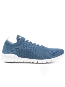 Сетчатые кроссовки на шнуровке Kiton, синий