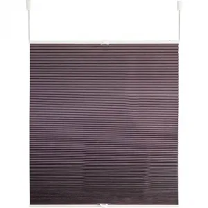 Складная штора Blake, затемняющая, энергосберегающая, без сверления, натягивается, термоизоляционная, энергосберегающая, покрытая, затемняющая, изолирующая Kutti, антрацит