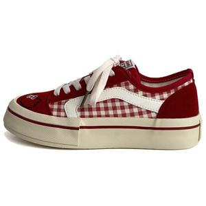 Низкие женские кроссовки City camel, Red