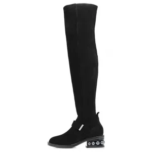 NICHOLAS KIRKWOOD Сапоги выше колена женские черные