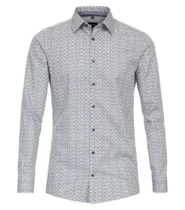 Деловая рубашка VENTI "Деловая рубашка VENTI принт", синий