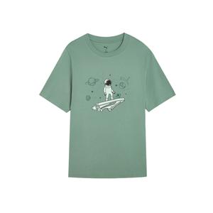 Футболка Basic SS25 мужская Turquoise 30 PUMA, Turquoise-30