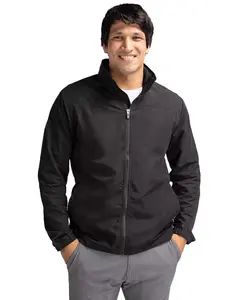 Мужская куртка Charter Eco Knit Recycled на молнии Cutter & Buck, черный