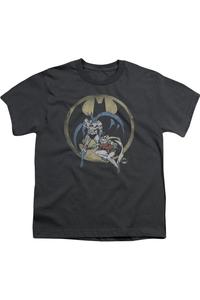 Футболка с коротким рукавом DC Comics Team для детей Gildan, Charcoal