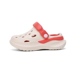 Детские тапочки с низким верхом, противоскользящие, противоударные и дышащие NEZHACHAOHAI, белый/красный