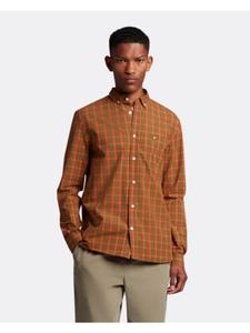 Рубашка Lyle & Scott, цвет khakigrün