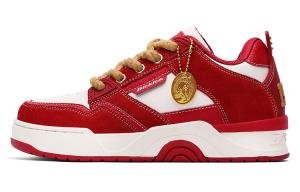 Кроссовки Dickies Skateboarding Shoes Men Low-top Vermilion Xuanbai, цвет Vermilion Xuanbai