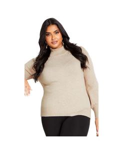 Женский свитер Perla AVENUE, Oatmeal