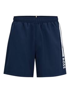 BOSS Плавки с изображением дельфина, темно-синие