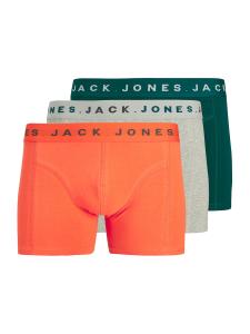 Боксеры JACK & JONES JACBENNETT, Mottled Grey/Fir/Orange