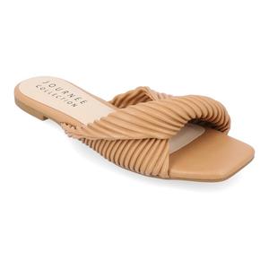 Journee Collection Женские шлепанцы Emalynn Tru Comfort Foam, цвет Tan