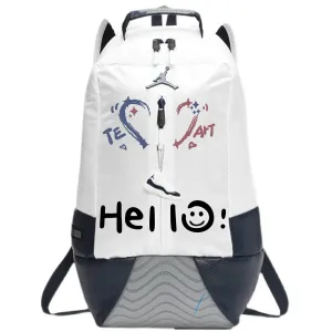 Jordan Ретро рюкзак 11 из полиэстера унисекс белый, Heart