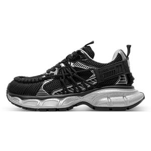 C°BANNER Женские черные кроссовки лоу-топ с массивной подошвой, цвет Black