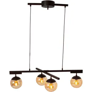 Подвесной светильник Labelle E14, 1 шт., подвесной светильник с регулируемым рычагом By Rydens, Amber