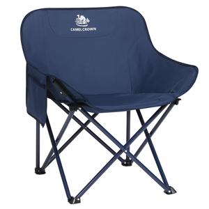 Складной стул Moon Chair для улицы, стул для рисования, табурет для рыбалки, пляжный стул, складной табурет для кемпинга, снаряжение для активного отдыха CAMEL, синий