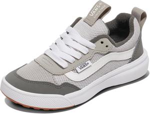 Кроссовки Vans для детей и подростков, Спортивная обувь для мальчиков и девочек для ходьбы, походов и моды, белый/серый
