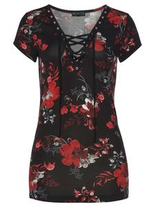 черная футболка Laura Scott