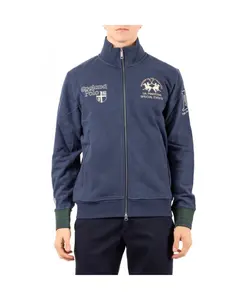 Толстовка с высоким воротником и застежкой-молнией La Martina, синий