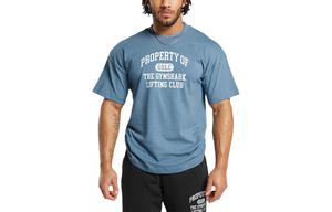 GYMSHARK Футболка мужская синяя