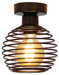 Светодиодный потолочный светильник Nettlife Theodor, черный - металл - 16 x 16 x 16 см