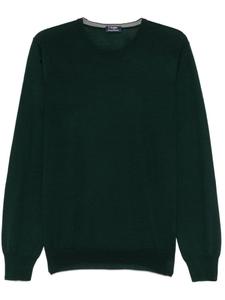 Свитер тонкой вязки Barba, зеленый