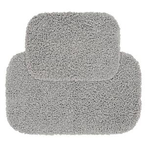 Коврик-гирлянда Bentley, комплект ворсистых ковриков для ванной из 2 предметов Garland Rug, цвет Platinum Gray