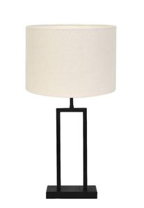 Настольная лампа Light & Living Shiva/Livigno, черный - белый