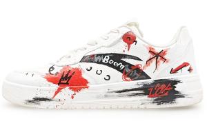 ANTA Кроссовки для скейтбординга с амортизацией, нескользящие, красные, мужские