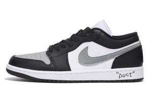 Баскетбольные кроссовки Air 1 с износостойким покрытием, низкие, винтажные, унисекс, светло-серые Jordan, Light Gray