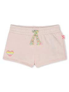 Billieblush шорты с нашивкой, розовый