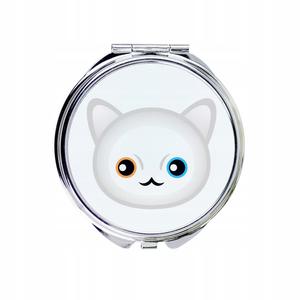 Khao Manee Cat Зеркало карманное для сумочки Inna Marka