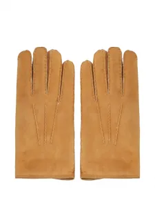 Замшевые перчатки Хидэко Moorer, коричневый