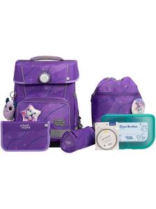 SCHOOL-MOOD Набор из 7 школьных сумок Champion Pro Marie Pegasus фиолетового цвета