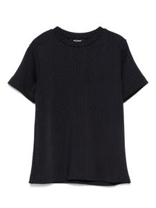 Balmain Kids футболка с монограммой, синий