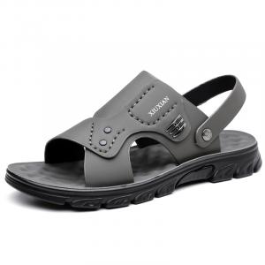 POPULAR ROUSE PR Мужские пляжные сандалии серые, цвет Gray