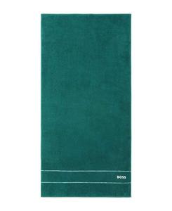 Однотонное хлопковое банное полотенце, 28 x 55 дюймов Boss Home, цвет everglade