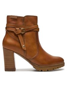 Ботильоны на блочном каблуке Pikolinos, коричневый