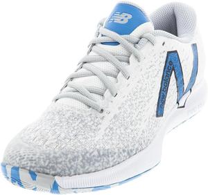 Мужские теннисные кроссовки New Balance FuelCell 996 V4 для жесткого корта, белый/желтый