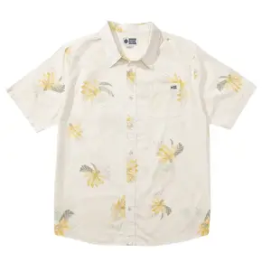 Рубашка с коротким рукавом Salty Crew Bloomin woven, бежевый