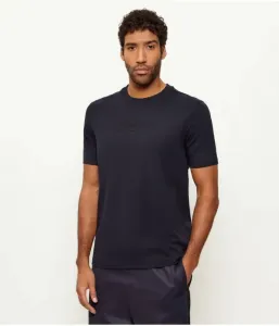 Футболка TS_Логотип regular fit Boss Green, темно-синий